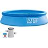 INTEX Piscina Gonfiabile Intex Easy Set 3077 l Depuratore Piscina Rotonda 305 x 61 cm Con Pompa Filtro