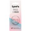 SpinFit CP1025-M/S - Cuscinetti per auricolari MTW3, Galaxy Buds 2, Soundcore Space A40 e altri, brevettati, in silicone, confortevoli, vestibilità sicura (2 paia) (per ugelli di diametro 4-5,5 mm)