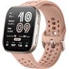 Amazfit Bip 6 Smart Watch 46 mm, batteria da 14 giorni, display AMOLED 1,97, GPS e mappe gratuite, IA, Bluetooth per chiamate e messaggi, Sleep Tracker, 140+ modalità di allenamento, 5 ATM, Blush