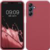 kwmobile Cover per Samsung Galaxy A16 5G Custodia - Back Case per Smartphone in Silicone TPU - Protezione Gommata - rosa scuro