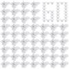 Syhdfxknp 60 Pezzi Plant Clips per Orchidea Farfalla Clip per Piante Clip Supporto Piante Supporto per Piante da Giardino Stecche per Piante in Plastica Mollette per Orchidee per Sostenere e Mantenere Piante(Tr