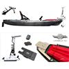 BIG MAMA KAYAK A PEDALI TRIKEN 330 con Pulpito Inox + Piastra sgancio rapido + motore HASWING Cayman 55lb funzione ancora e GPS per MARE e LAGO