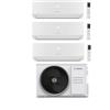 Bosch Climatizzatore Trial Split Climate 3200i 9+9+12 con 5000M 82/4 E Inverter R 32 Wi-Fi Optional Classe A++ ,