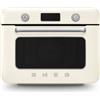 SMEG 50' STYLE FORNO COMBINATO A VAPORE PANNA COF01CREU