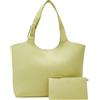 Coccinelle Borsa Shopping in Pelle con Grana Linea Coccinelle Brume Medium