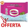Inodorina Dog&Cat Refresh Extra Fiori di Tiarè - Confezione Da 40 Salviette - CONFEZIONE RISPARMIO