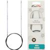 KnitPro - Aghi cubici fissi e circolari Nova, in Ottone Brillante, 120 cm x 3,25 mm
