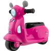 Chicco Vespa per Bambini Primavera Rosa, Moto Giocattolo Cavalcabile con Pannello Elettronico, Luci e Suoni, Ruote di Supporto Rimuovibili, Max 25 Kg, Giochi per Bambini 1-3 Anni