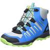 Mc Kinley Mckinley Sonnberg Mid II AQX, Scarpe da Trekking Unisex-Adulto, Blau/Lime, 35 EU