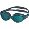 Speedo Biofuse 2.0 Comfort Fit Occhialini per Donna, Dark Teal, Cobalt, Emerald Mirror, One Size