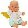 Heless 9175 - Vestiti per Bambole con Angelo Custode Hope, 2 Pezzi con Maglietta e Pantaloncini per Bambole e Animali di Peluche della Taglia 20-25 cm