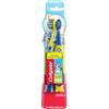 Colgate Bluey - Spazzolino da denti extra morbido per bambini, con ventosa integrata, progettato per bambini dai 2 anni in su, setole extra morbide, 2 pezzi (confezione da 1)