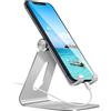 Techly Professional Supporto regolabile e pieghevole porta Smartphone o Tablet, da scrivania