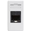 GEWISS Presa/Connettore RJ45 4 coppie Cat 5e UTP toolless 1 modulo System White Gewiss GW20271 [18181000]