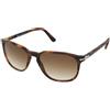 Persol PO3019S 108/51 | Occhiali da Sole Graduati o Non Graduati | Prova Online | Unisex | Plastica | Quadrati | Marrone, Havana | Adrialenti