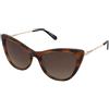Love Moschino MOL062/S 05L/HA | Occhiali da Sole Graduati o Non Graduati | Unisex | Plastica | Cat Eye, Ovali / Ellittici | Marrone, Havana | Adrialenti
