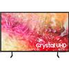 Samsung TV 50" Crystal UHD 4K - Smart TV Wi-Fi Black 2024, Processore Crystal 4K - UE50DU7170UXZT