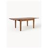 Bizzotto Tavolo allungabile in legno di acacia Chateux, 120 - 200 x 90 cm