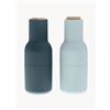 Audo Copenhagen Set macina sale e pepe con coperchio in legno di faggio Bottle Grinder, set da 2