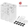 ZWILLING Fresh & Save CUBE CUBE Set, S/M / 12-pz., transparente-bianco