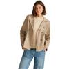 Cecil B202024 Giacca Trench Corta, Light Toffee, XL Donna
