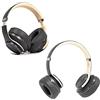 adj Apache Cuffie Speaker 2in1 Over Ear Wireless Bluetooth 5.0, Microfono Vivavoce & Controllo Volume, Driver da 40MM, Cuffie Senza Fili per Corso Online, PC, Smartphone, Tablet, iPad, iPhone