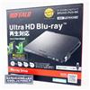 BUFFALO UHD BD compatibile unità Blu-ray portatile nera BRUHD-PU3-BK Giappone...