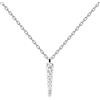 PDPAOLA Collana essentials in argento e zirconi