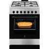 Electrolux Cucina a libera installazione mista piano a gas + forno elettrico