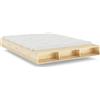 Karup Letto in legno - Merge Bed Non Verniciato Karup Design (Misura esterna 164x227 - Misura interna 160x200)