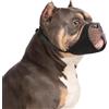 Generic Museruola morbida per Pitbull, Rottweiler, Bulldog, Boxer, per evitare morsi e abbaiare, cani con muso corto di taglia media e grande, per toelettatura (XXL)