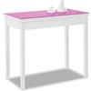 ASTIMESA Tipo Libro Tavolo da Cucina, Fucsia, 80 x 40 cm a 80 x 80 cm