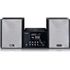 Lenco MC-250 - Impianto compatto con WLAN, radio digitale con DAB+ e Wi-Fi, radio FM, lettore CD/MP3, display a colori da 2,8, AUX, USB, controllo App via Undok, 2 x 12 Watt RMS, colore nero