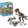 PLAYMOBIL Dinos 71524 sulle Tracce del T-Rex, emozionante Ricerca del Tyrannosaurus Rex, con Motocicletta, Fotocamera e Veri resti di Dinosauro, Giocattolo per Bambini dai 4 Anni in su