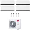 LG CONDIZIONATORE LG QUADRI SPLIT DUALCOOL PREMIUM 9000+9000+9000+12000 BTU WIFI INVERTER MU4R27 A++