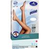Sauber collant open toe maglia microrete 140 den colore neutro beige taglia 2 linea classica