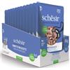 Schesir Cat Busta Multipack 12x85G TONNETTO CON ALICETTE