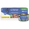 Schesir Cat Lattina in Gelatina Multipack 6x85G TONNETTO CON ALICETTE