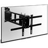 SABAJ M&D SABAJ Staffa TV motorizzata da incasso da parete 40 a 75 pollici, regolabile elettrico 130° + 90° con telecomando Capacità max 35kg VESA 200x200 a 600x400 OTW-L per LED/OLED/QLED/PLASMA + domotica