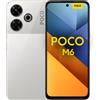 Xiaomi Smartphone Xiaomi Poco M6 6.79'' 6GB/128GB/4G/Dual sim/5030mAh/Argento [XIAPOM66128SIEU]