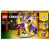 LEGO Creator 31125 3in1 Creature della Foresta Fantasy, Set con Animal