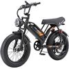 PURE UNICORN U5 Bicicletta elettrica , motore da 1000 W, batteria da 48 V 19,2 Ah, pneumatici larghi da 20*4", 45 km/h, 80 km