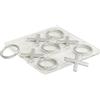 Deco 79 77627 Tic Tac Toe, Silver