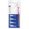 Curaprox CPS 406 Perio Plus 5 CPS 406 + UHS 451 Manico, Fucsia | Set Scovolini, Per Spazi Ampi E Gengive Sensibili, 5 Scovolini E Manico Angolato, Sviluppato In Svizzera