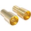 Rayher Candelabro metallo p.candele lunghe, oro, 2,2/1,8x5cm, bus.blis. 2pz, 46694616
