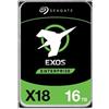 Seagate Hard Disk 16 Tb Exos X18 Sata 3 3.5" Nas (St16000Nm000J)