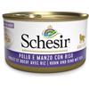 SCHESIR POLLO/MANZO/RISO 85GR/24