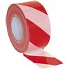 Sealey BTRW Nastro non adesivo per barriera di pericolo, 80 mm x 100 m, rosso/bianco