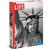 Clementoni Life Magazine Adults 1000 pezzi, stile vintage, fotografie famose, foto iconiche, made in Italy, puzzle, multicolor, 39635
