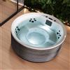 Novellini - Minipiscina Idromassaggio Rotonda 5 posti DIVINA R SPA versione Standard 28 Jets con Pannelli